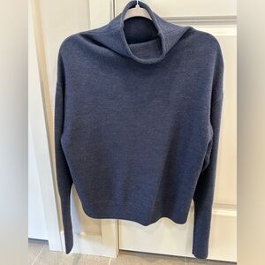 EUC Aritzia mock neck wool sweater